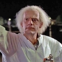 Doc Brown from Back to the Future